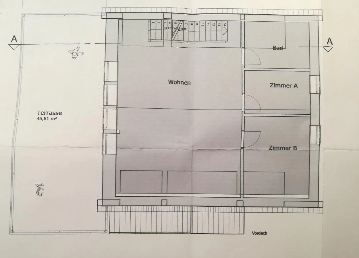 Apartment Ferienhaus Wernfels - Fränk. Seenland Spalt